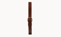 Natural Leather Belt With Stainless Steel Buckle