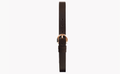 Natural Leather Belt With Stainless Steel Buckle
